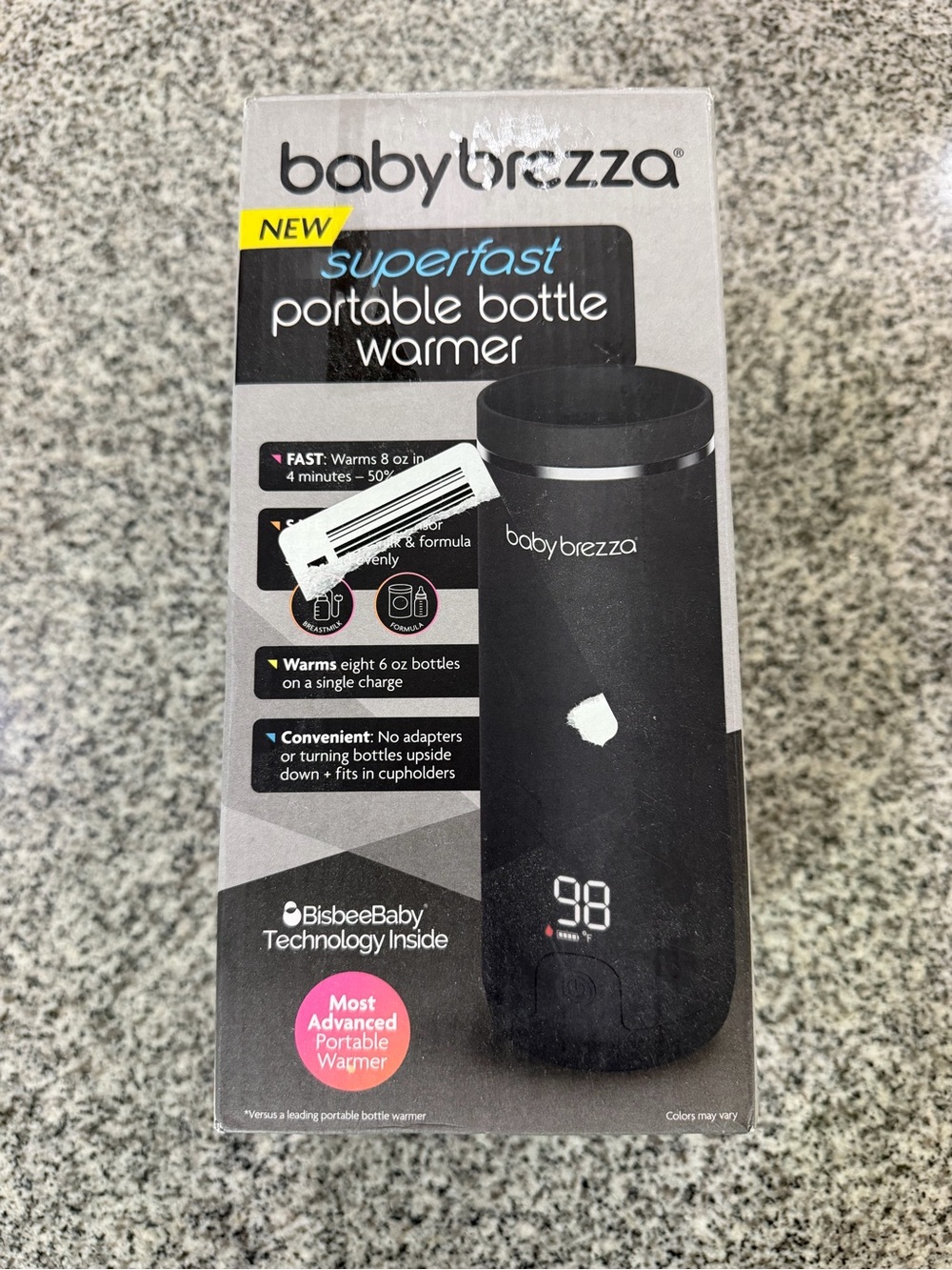 SuperFast Portable Bottle Warmer - Black